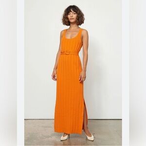 Mara Hoffman Orange Maxi Dress